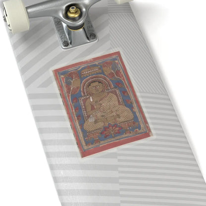 unknown - The Attainment of Perfect Knowledge (Siddha) by Mahavira's Disciple Indrabhuti Gautama - 15th century v1 - STICKER Vinyl Kiss-Cut Decal