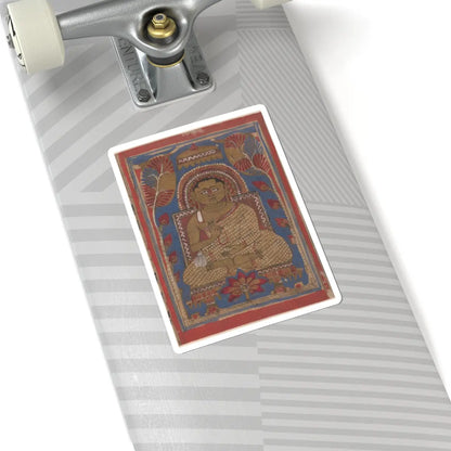 unknown - The Attainment of Perfect Knowledge (Siddha) by Mahavira's Disciple Indrabhuti Gautama - 15th century v1 - STICKER Vinyl Kiss-Cut Decal