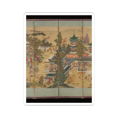 unknown - The Banquet of Guo Ziyi - late 19th century v3 - STICKER Vinyl Kiss-Cut Decal