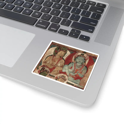 unknown - The Bodhisattva Maitreya, Buddha of the Future - 11th or early 12th century v2 - STICKER Vinyl Kiss-Cut Decal
