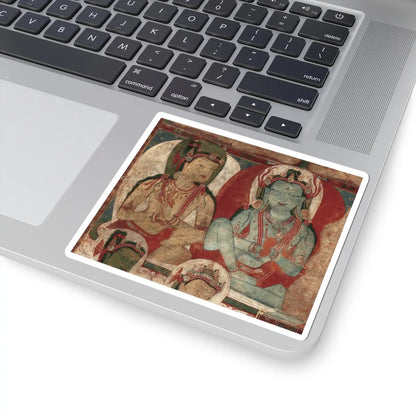 unknown - The Bodhisattva Maitreya, Buddha of the Future - 11th or early 12th century v2 - STICKER Vinyl Kiss-Cut Decal