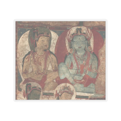 unknown - The Bodhisattva Maitreya, Buddha of the Future - 11th or early 12th century v2 - STICKER Vinyl Kiss-Cut Decal