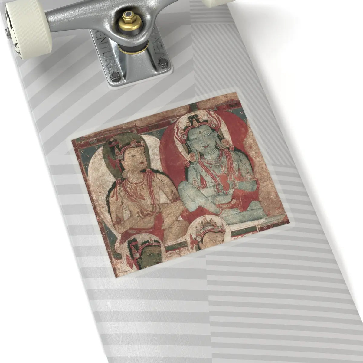 unknown - The Bodhisattva Maitreya, Buddha of the Future - 11th or early 12th century v2 - STICKER Vinyl Kiss-Cut Decal