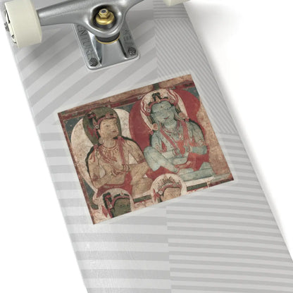 unknown - The Bodhisattva Maitreya, Buddha of the Future - 11th or early 12th century v2 - STICKER Vinyl Kiss-Cut Decal