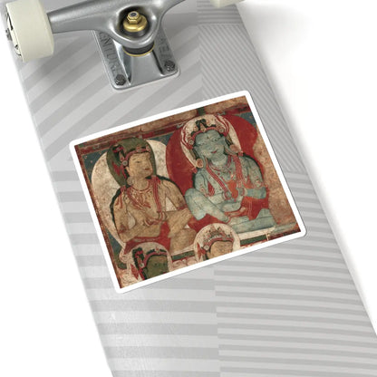 unknown - The Bodhisattva Maitreya, Buddha of the Future - 11th or early 12th century v2 - STICKER Vinyl Kiss-Cut Decal