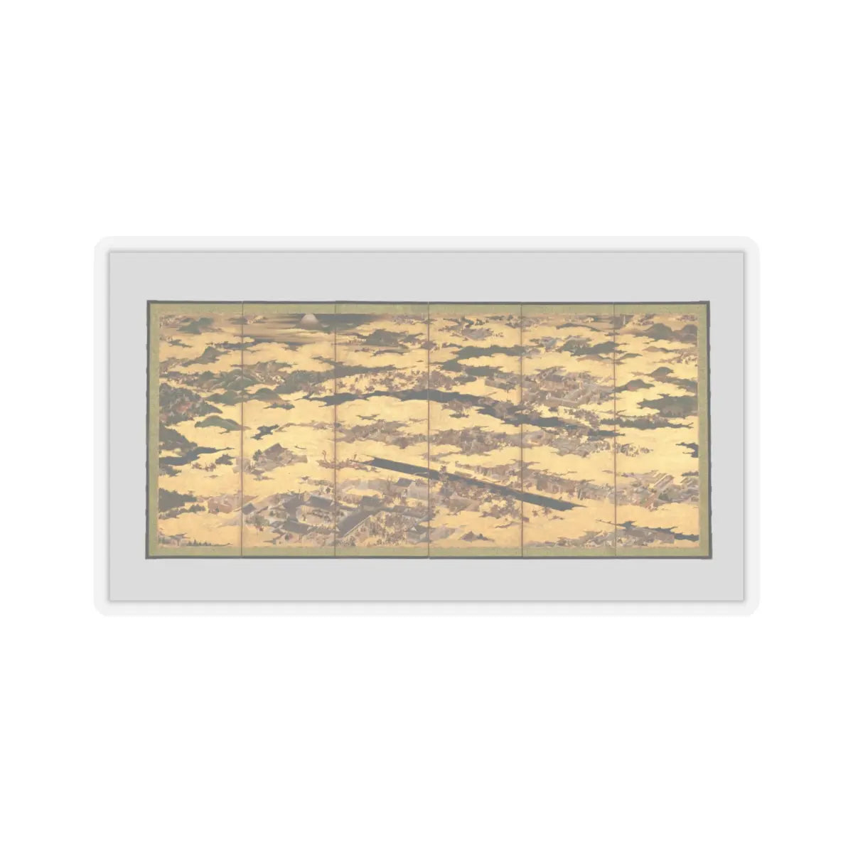 unknown - The Rebellions of the Hōgen and Heiji Eras - 17th century v1 - STICKER Vinyl Kiss-Cut Decal