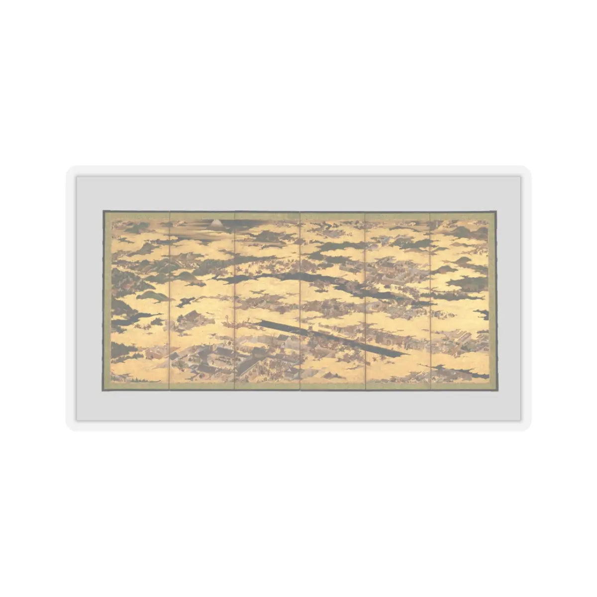 unknown - The Rebellions of the Hōgen and Heiji Eras - 17th century v1 - STICKER Vinyl Kiss-Cut Decal