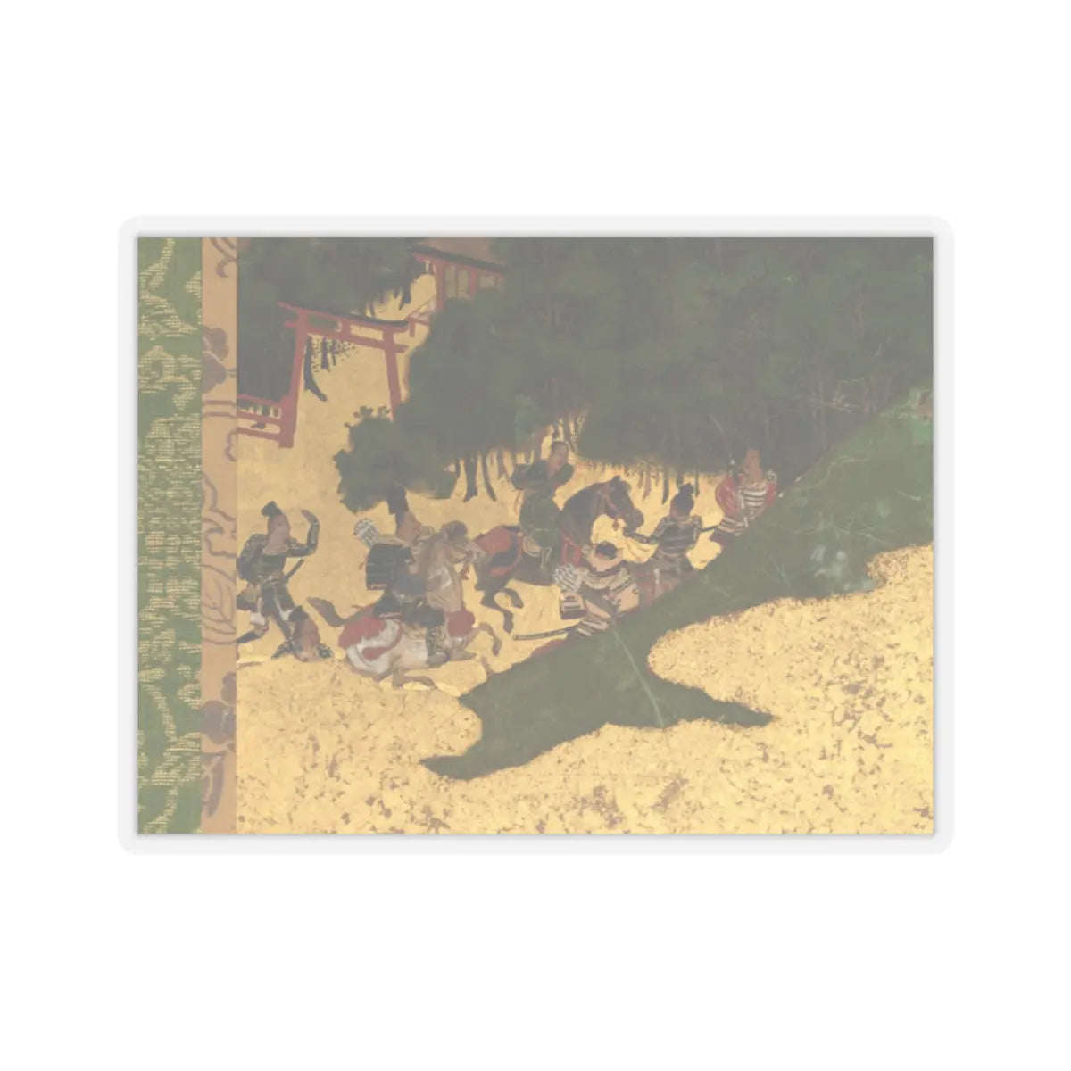 unknown - The Rebellions of the Hōgen and Heiji Eras - 17th century v139 - STICKER Vinyl Kiss-Cut Decal