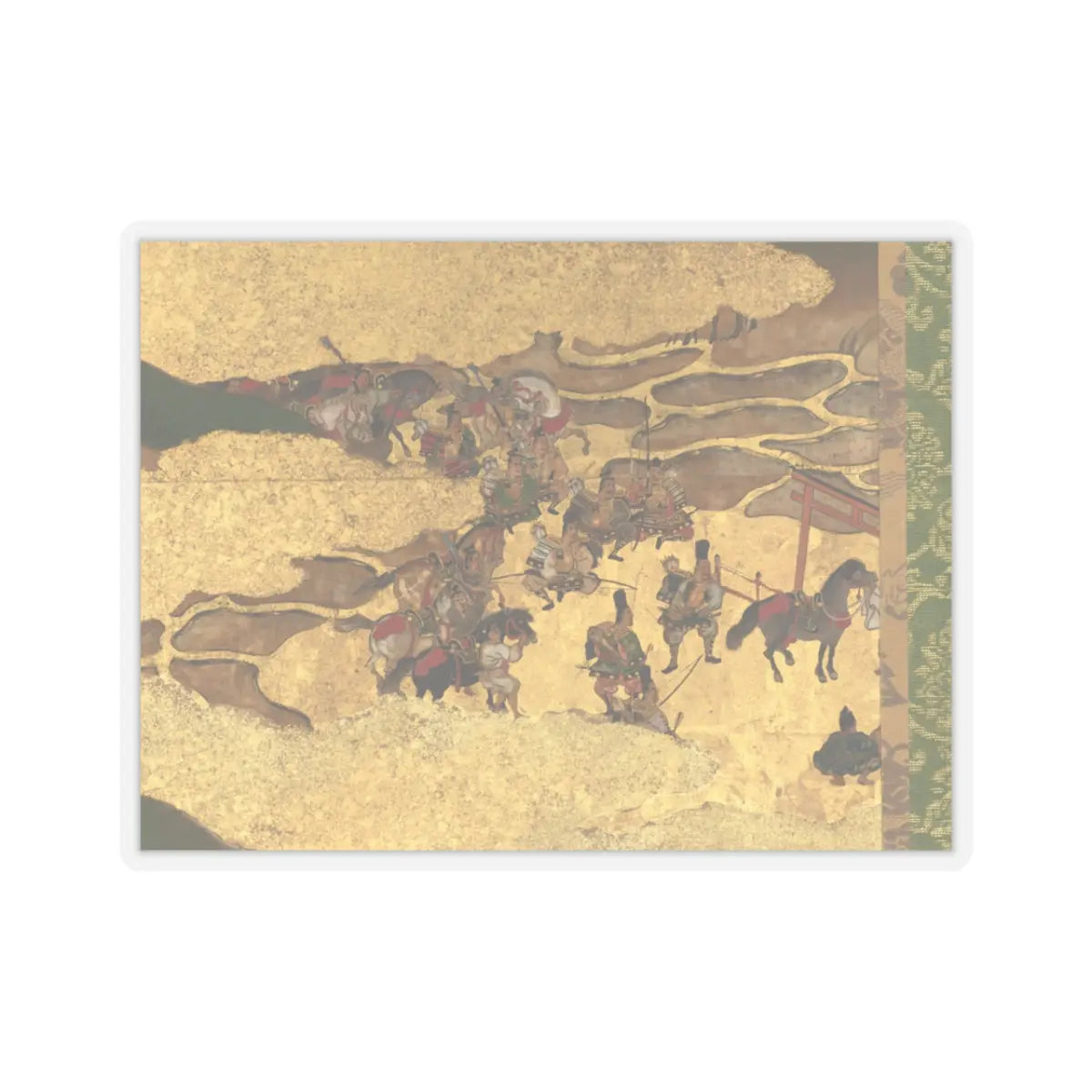 unknown - The Rebellions of the Hōgen and Heiji Eras - 17th century v16 - STICKER Vinyl Kiss-Cut Decal