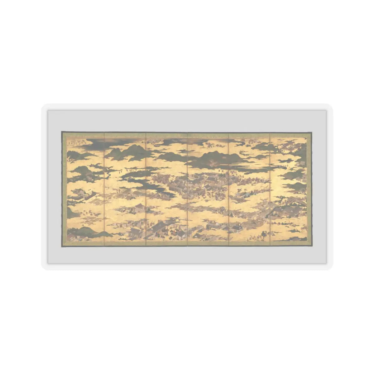 unknown - The Rebellions of the Hōgen and Heiji Eras - 17th century v2 - STICKER Vinyl Kiss-Cut Decal
