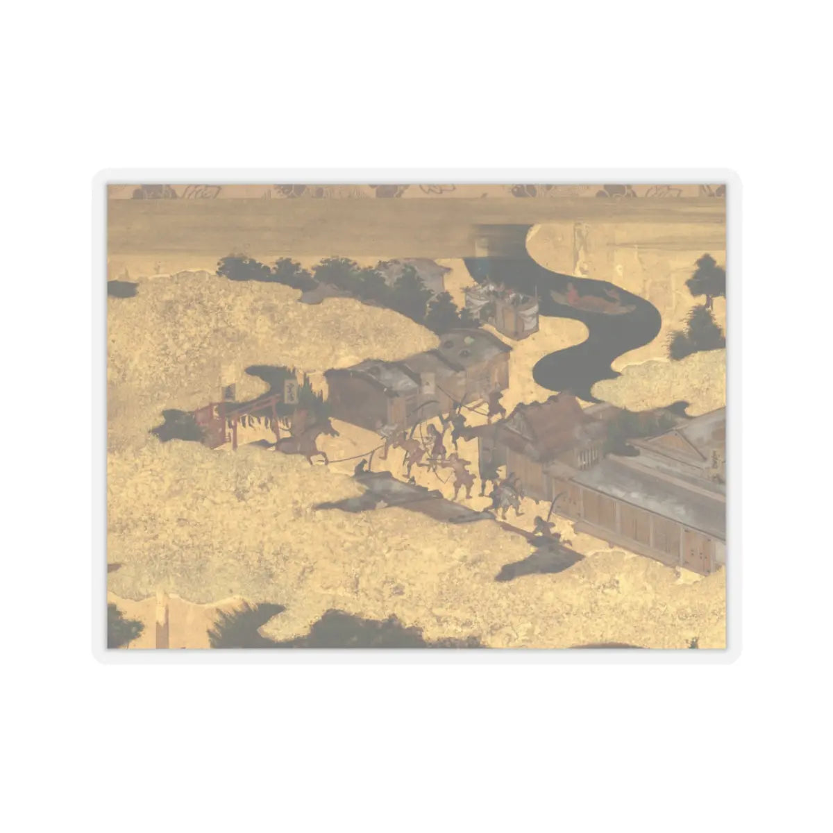unknown - The Rebellions of the Hōgen and Heiji Eras - 17th century v42 - STICKER Vinyl Kiss-Cut Decal