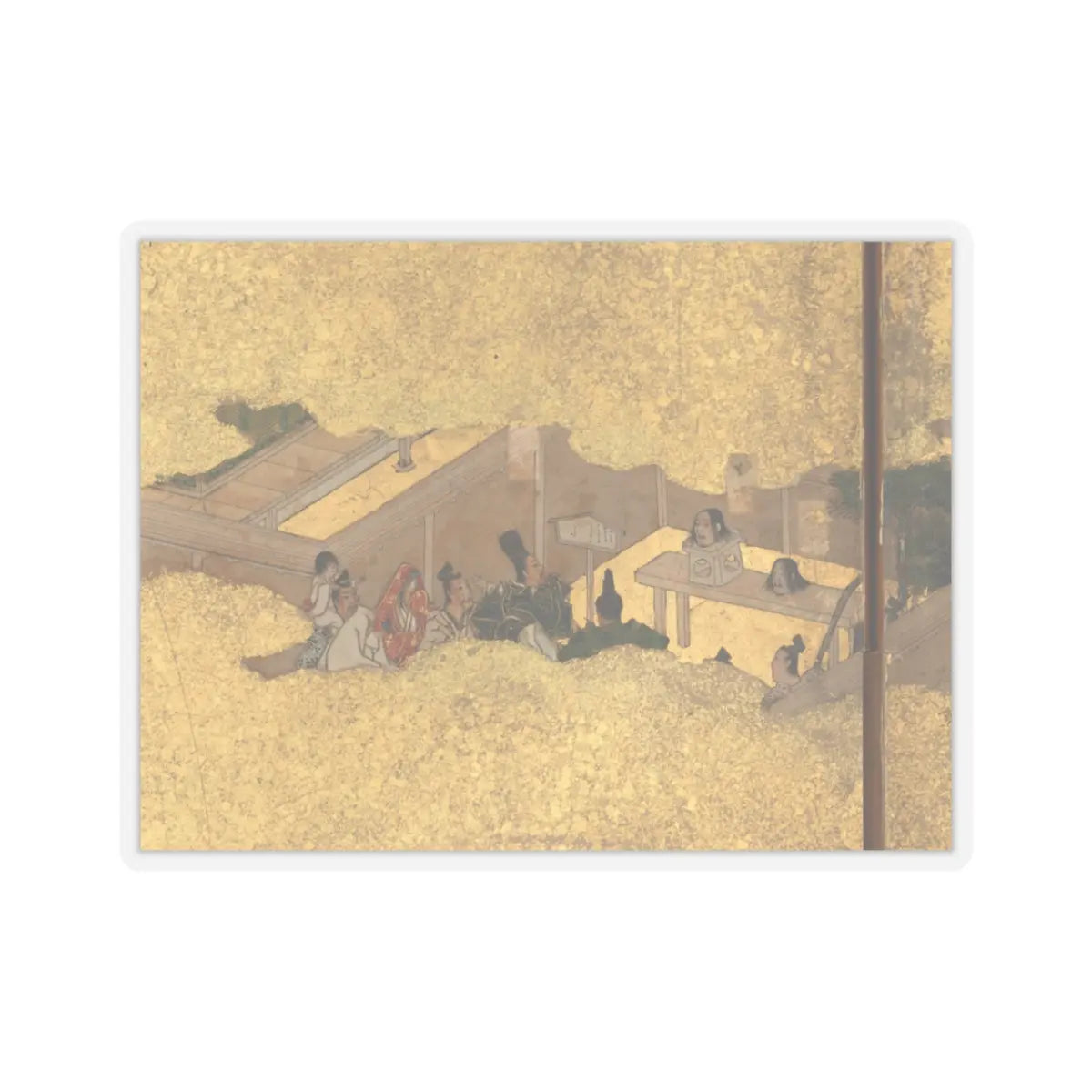 unknown - The Rebellions of the Hōgen and Heiji Eras - 17th century v67 - STICKER Vinyl Kiss-Cut Decal