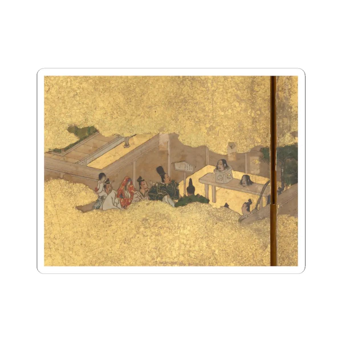 unknown - The Rebellions of the Hōgen and Heiji Eras - 17th century v67 - STICKER Vinyl Kiss-Cut Decal