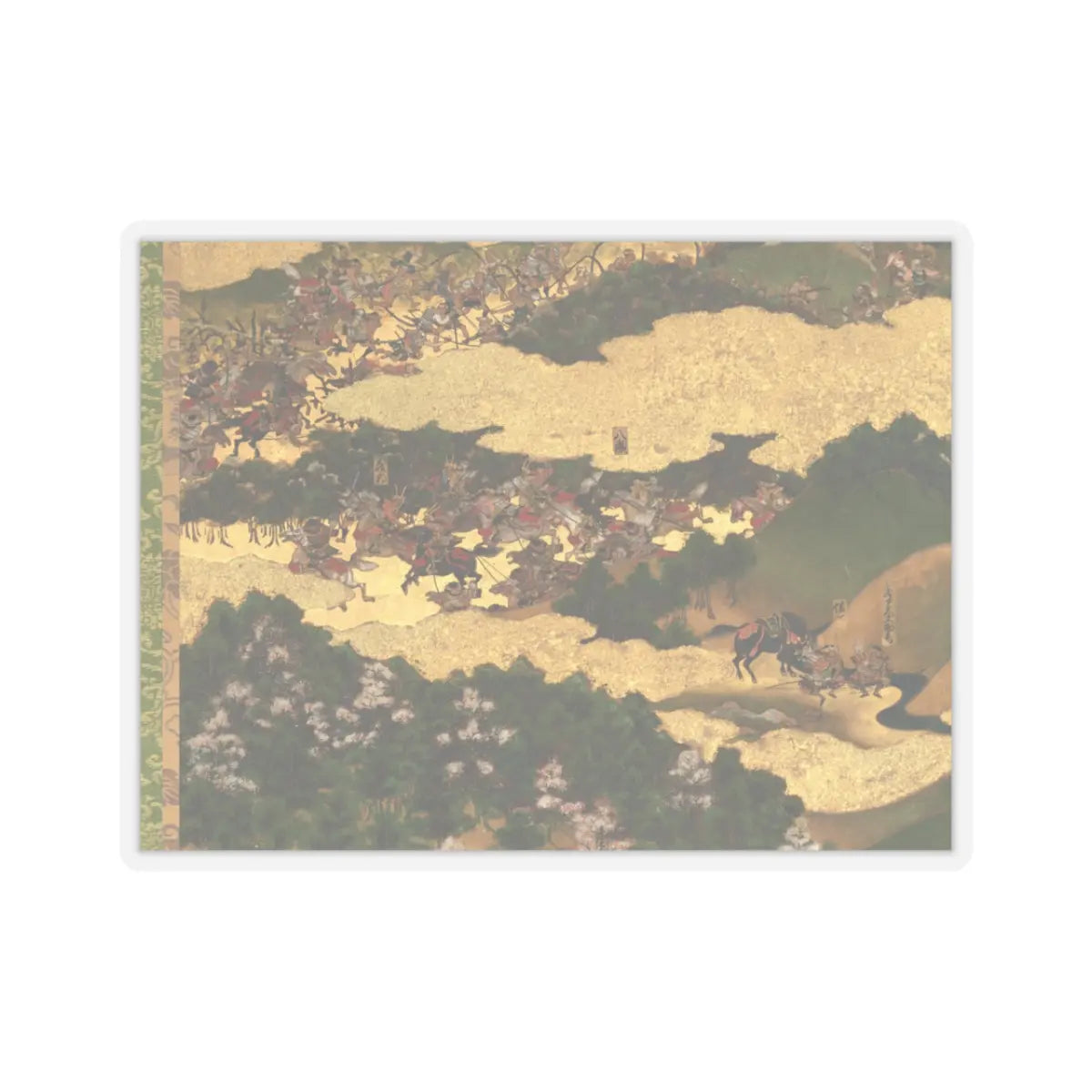 unknown - The Rebellions of the Hōgen and Heiji Eras - 17th century v82 - STICKER Vinyl Kiss-Cut Decal