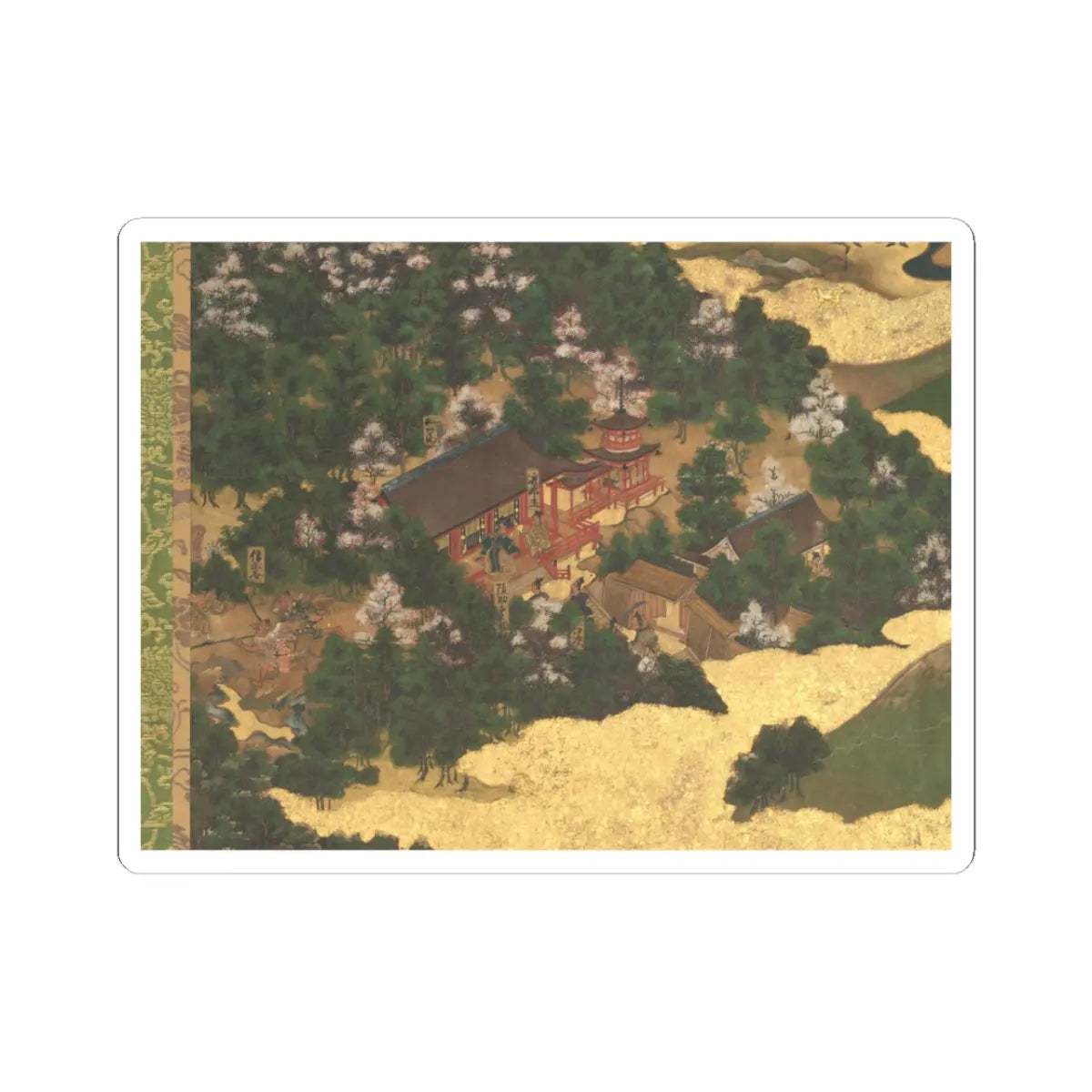 unknown - The Rebellions of the Hōgen and Heiji Eras - 17th century v83 - STICKER Vinyl Kiss-Cut Decal