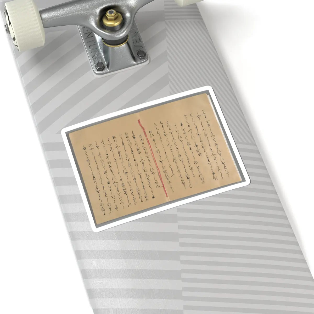 unknown - The Tale of the Bamboo Cutter - late 17th century v47 - STICKER Vinyl Kiss-Cut Decal