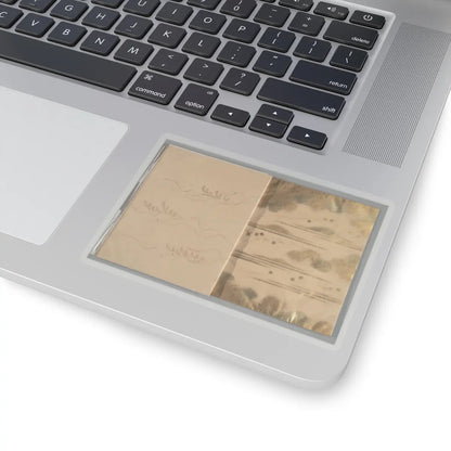 unknown - The Tale of the Bamboo Cutter - late 17th century v53 - STICKER Vinyl Kiss-Cut Decal