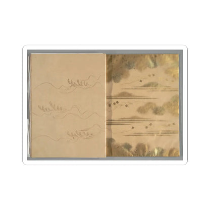 unknown - The Tale of the Bamboo Cutter - late 17th century v53 - STICKER Vinyl Kiss-Cut Decal