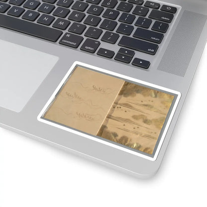unknown - The Tale of the Bamboo Cutter - late 17th century v53 - STICKER Vinyl Kiss-Cut Decal