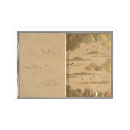 unknown - The Tale of the Bamboo Cutter - late 17th century v53 - STICKER Vinyl Kiss-Cut Decal