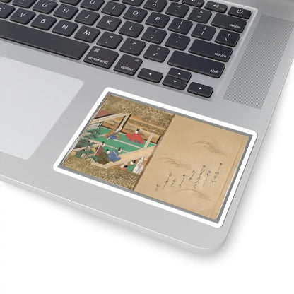 unknown - The Tale of the Bamboo Cutter - late 17th century v65 - STICKER Vinyl Kiss-Cut Decal