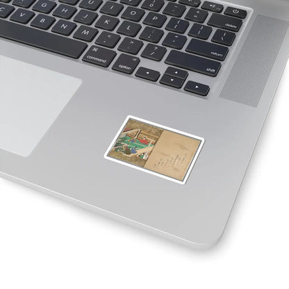 unknown - The Tale of the Bamboo Cutter - late 17th century v65 - STICKER Vinyl Kiss-Cut Decal