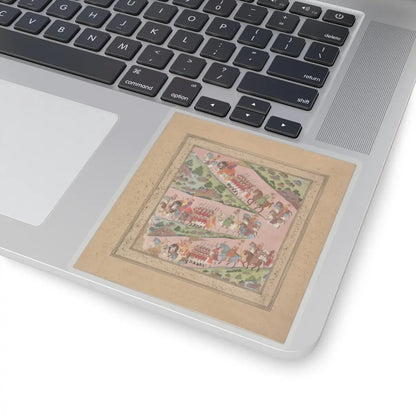 unknown - The Three Roads - ca. 1840 v1 - STICKER Vinyl Kiss-Cut Decal