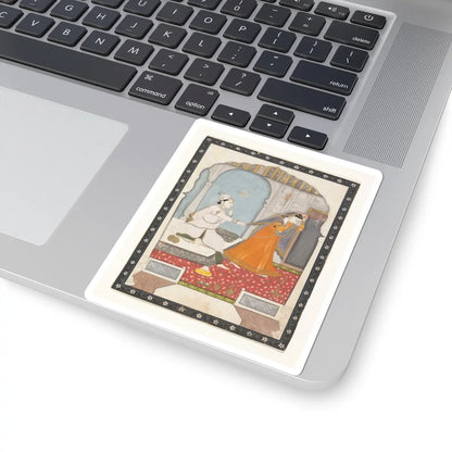 unknown - The Timid Bride - ca. 1800 - STICKER Vinyl Kiss-Cut Decal