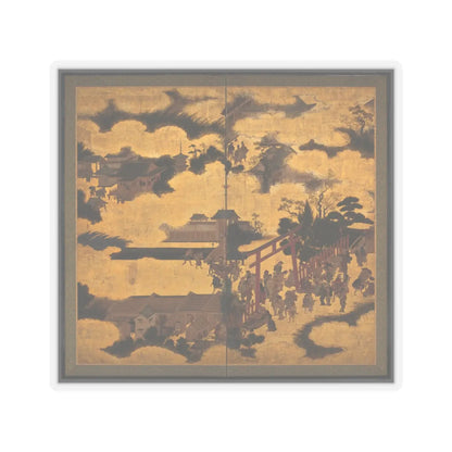 unknown - The Torii Gate of Gion Shrine - early 17th century v1 - STICKER Vinyl Kiss-Cut Decal