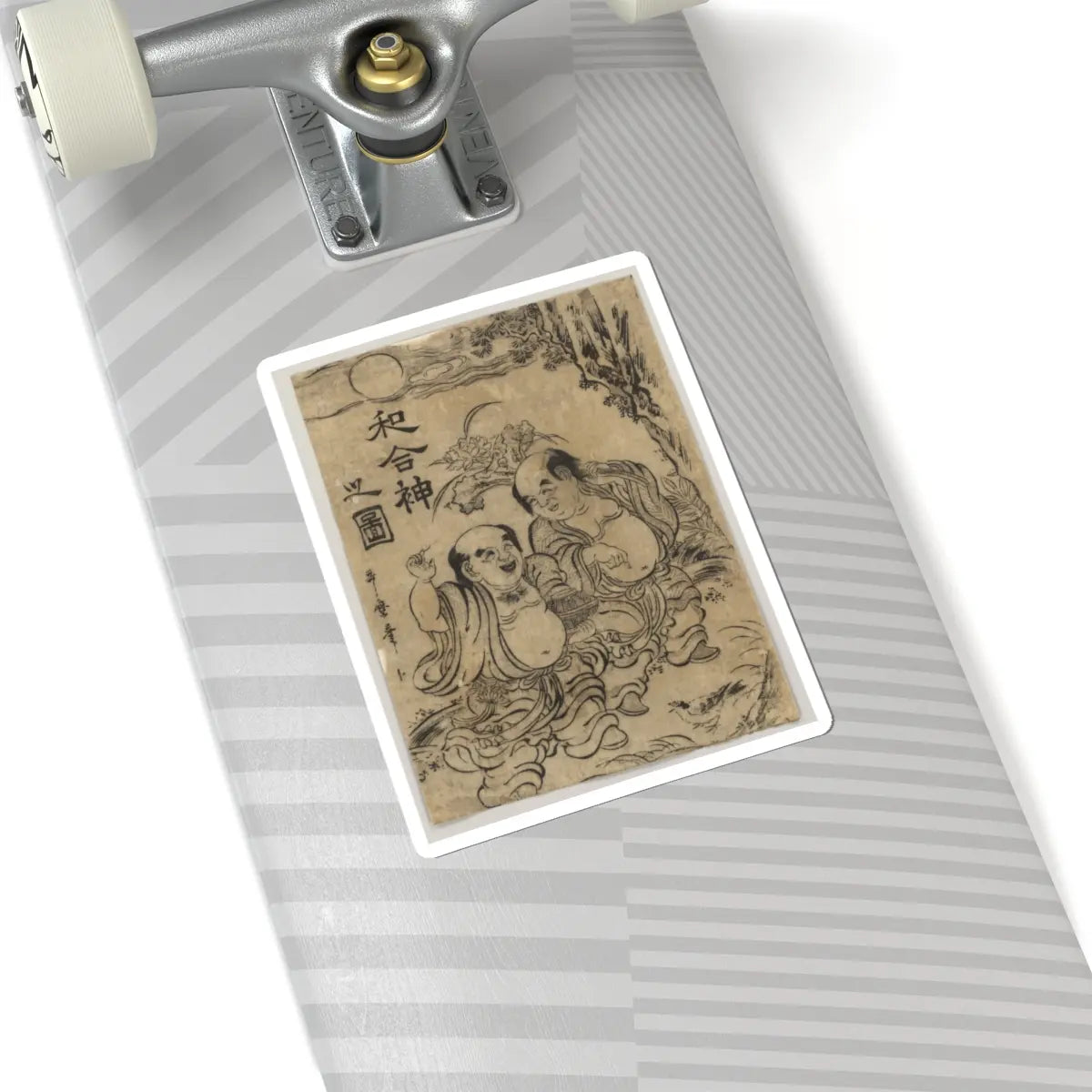 SKU:TSS-STICK-NKNTW-6X6-14KRG Sizes:6" × 6" Types:White