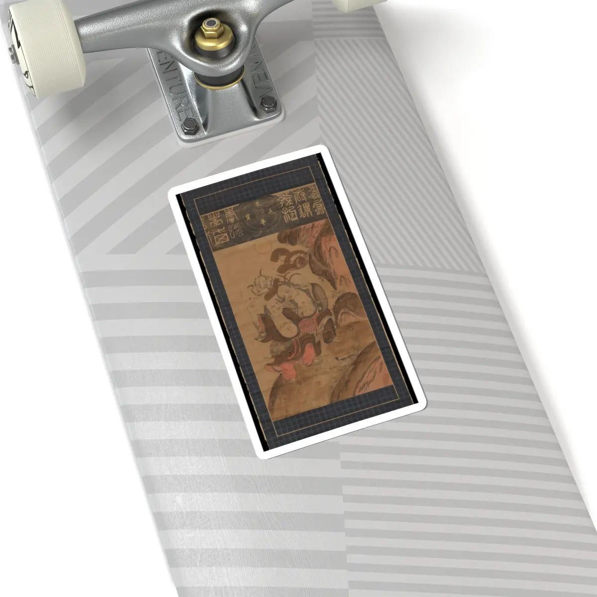 SKU:TSS-STICK-NKNTW-6X6-2 Sizes:6" × 6" Types:White