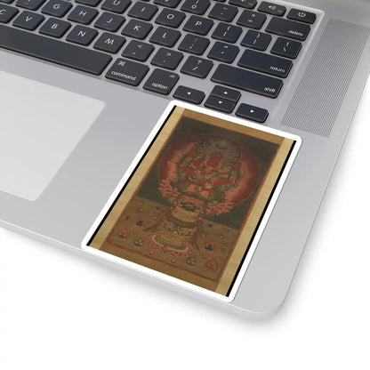 unknown - The Wisdom King Aizen (Aizen Myōō) - 14th century v1 - STICKER Vinyl Kiss-Cut Decal