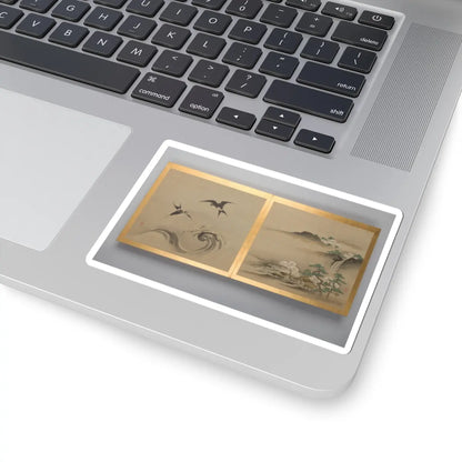 unknown - Thirty paintings of birds, flowers and landscape - late 18th century v1 - STICKER Vinyl Kiss-Cut Decal