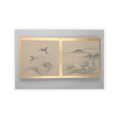unknown - Thirty paintings of birds, flowers and landscape - late 18th century v1 - STICKER Vinyl Kiss-Cut Decal