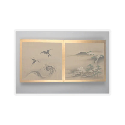 unknown - Thirty paintings of birds, flowers and landscape - late 18th century v1 - STICKER Vinyl Kiss-Cut Decal