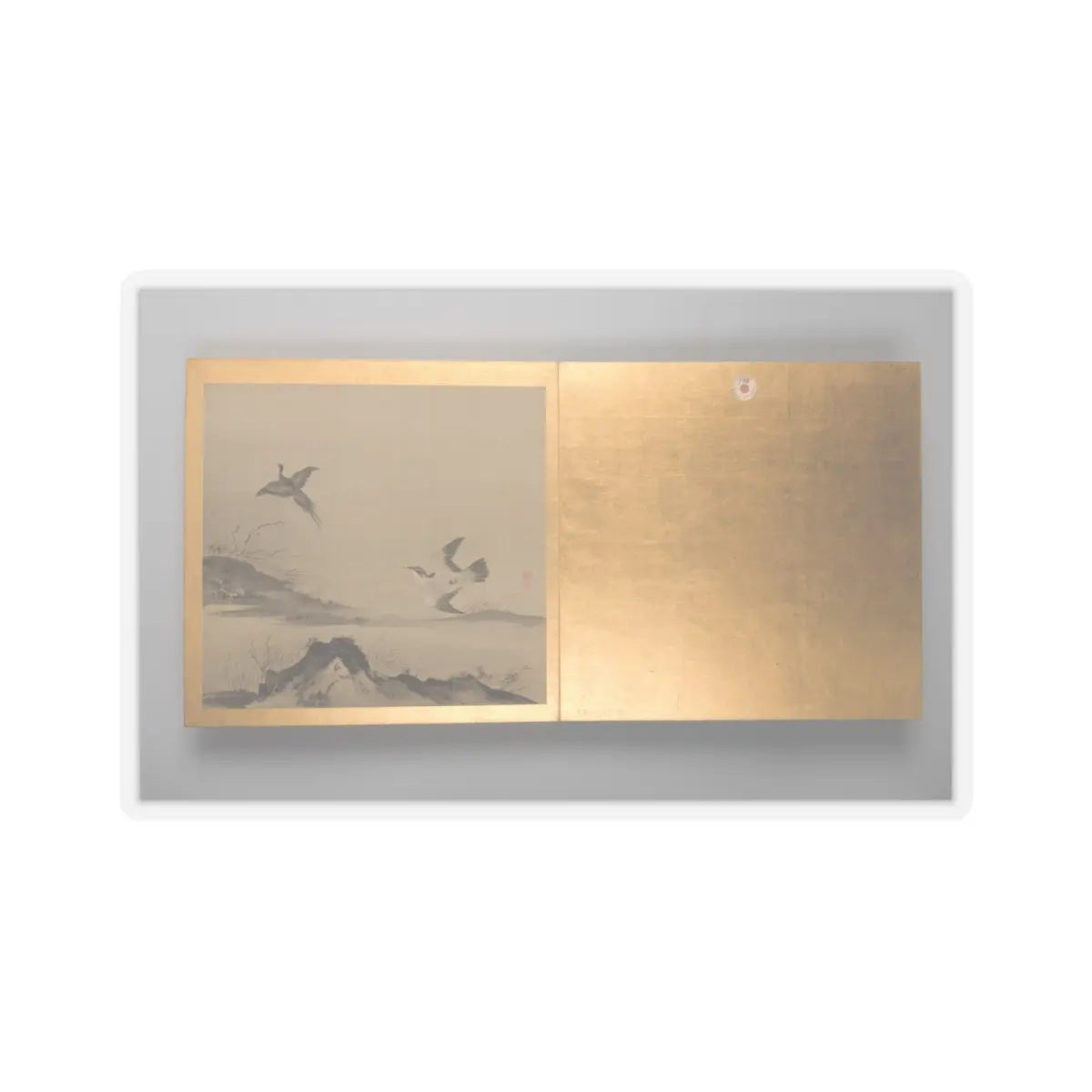 unknown - Thirty paintings of birds, flowers and landscape - late 18th century v10 - STICKER Vinyl Kiss-Cut Decal
