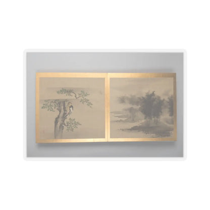 unknown - Thirty paintings of birds, flowers and landscape - late 18th century v12 - STICKER Vinyl Kiss-Cut Decal