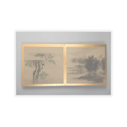 unknown - Thirty paintings of birds, flowers and landscape - late 18th century v12 - STICKER Vinyl Kiss-Cut Decal