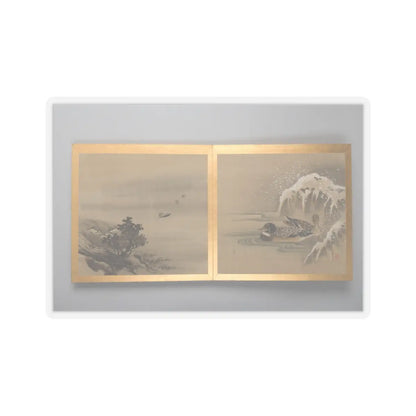 unknown - Thirty paintings of birds, flowers and landscape - late 18th century v14 - STICKER Vinyl Kiss-Cut Decal