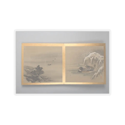 unknown - Thirty paintings of birds, flowers and landscape - late 18th century v14 - STICKER Vinyl Kiss-Cut Decal