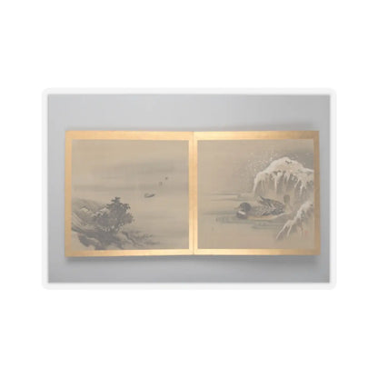 unknown - Thirty paintings of birds, flowers and landscape - late 18th century v14 - STICKER Vinyl Kiss-Cut Decal
