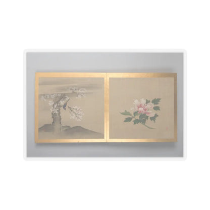 unknown - Thirty paintings of birds, flowers and landscape - late 18th century v16 - STICKER Vinyl Kiss-Cut Decal
