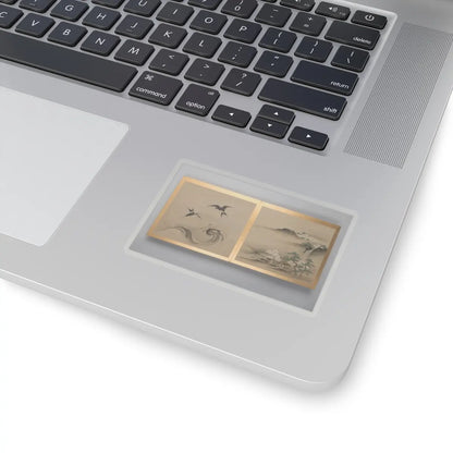 unknown - Thirty paintings of birds, flowers and landscape - late 18th century v3 - STICKER Vinyl Kiss-Cut Decal