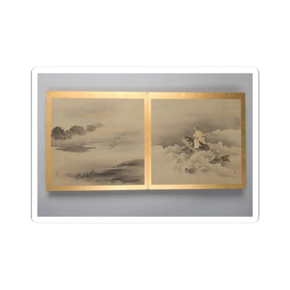 unknown - Thirty paintings of birds, flowers and landscape - late 18th century v4 - STICKER Vinyl Kiss-Cut Decal
