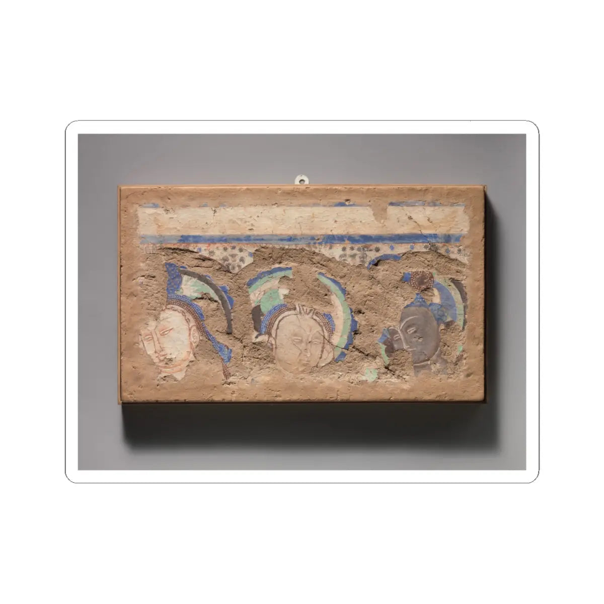 unknown - Three Celestial Attendants - ca. 6th–7th century - STICKER Vinyl Kiss-Cut Decal