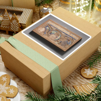 unknown - Three Celestial Attendants - ca. 6th–7th century - STICKER Vinyl Kiss-Cut Decal