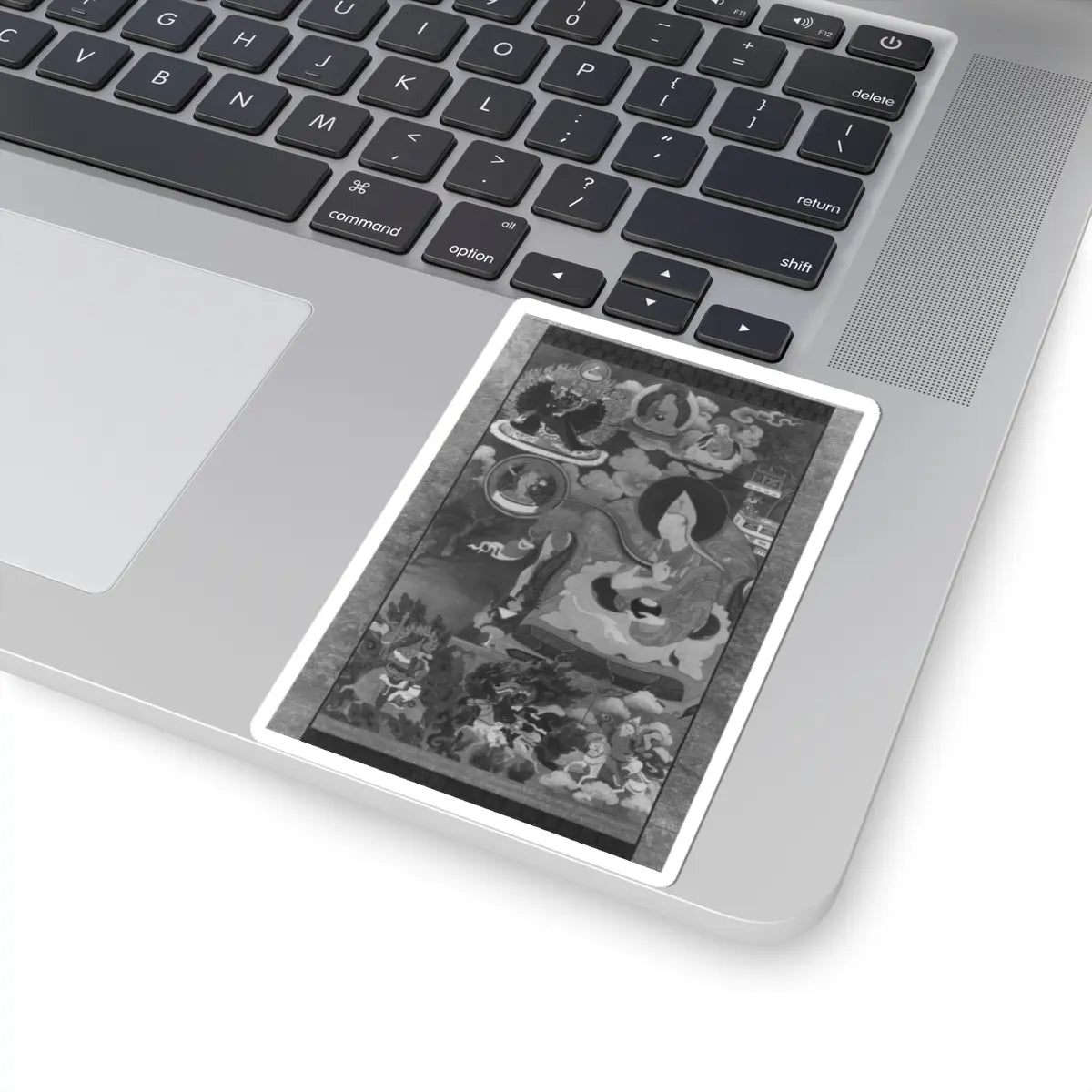 unknown - Tsong Khapa - 18th century - STICKER Vinyl Kiss-Cut Decal