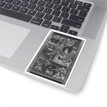 unknown - Tsong Khapa - 18th century - STICKER Vinyl Kiss-Cut Decal