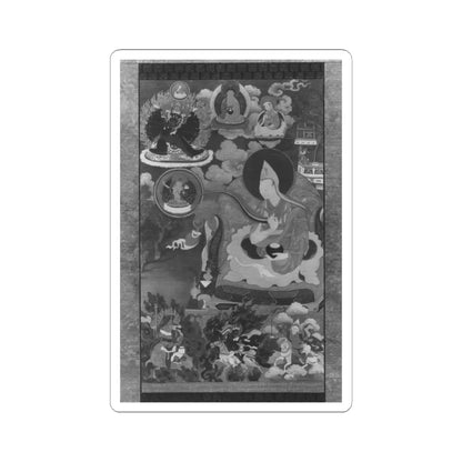 unknown - Tsong Khapa - 18th century - STICKER Vinyl Kiss-Cut Decal