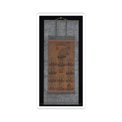 unknown - Ōtsu-e of Thirteen Buddhist Deities - 17th century v2 - STICKER Vinyl Kiss-Cut Decal